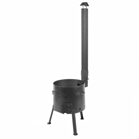 Stove with a diameter of 360 mm with a pipe for a cauldron of 12 liters в Владикавказе
