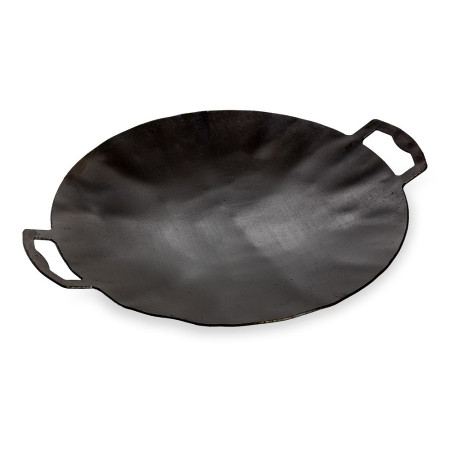 Saj frying pan without stand burnished steel 40 cm в Владикавказе