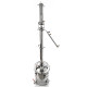 Packed distillation column 30/350/t with CLAMP 3 inches в Владикавказе