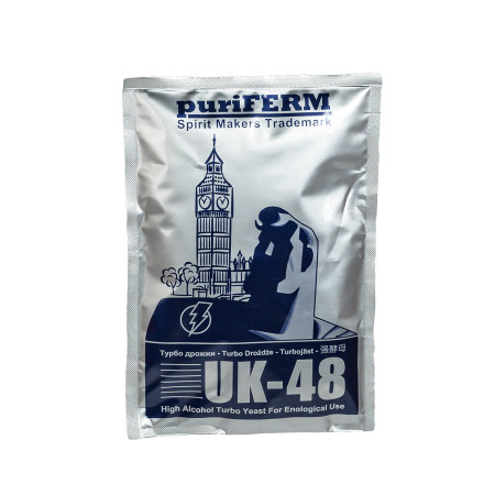 Turbo Yeast alcohol Puriferm UK-48 TURBO (128 gr) в Владикавказе