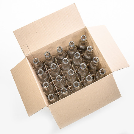 20 bottles of "Guala" 0.5 l without caps in a box в Владикавказе