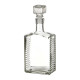 Бутылка (штоф) "Кристалл" стеклянная 0,5 литра с пробкой  в Владикавказе